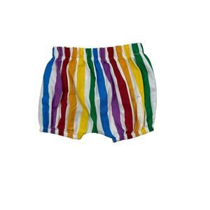 Hugo Loves Tiki Rainbow Striped Shorts